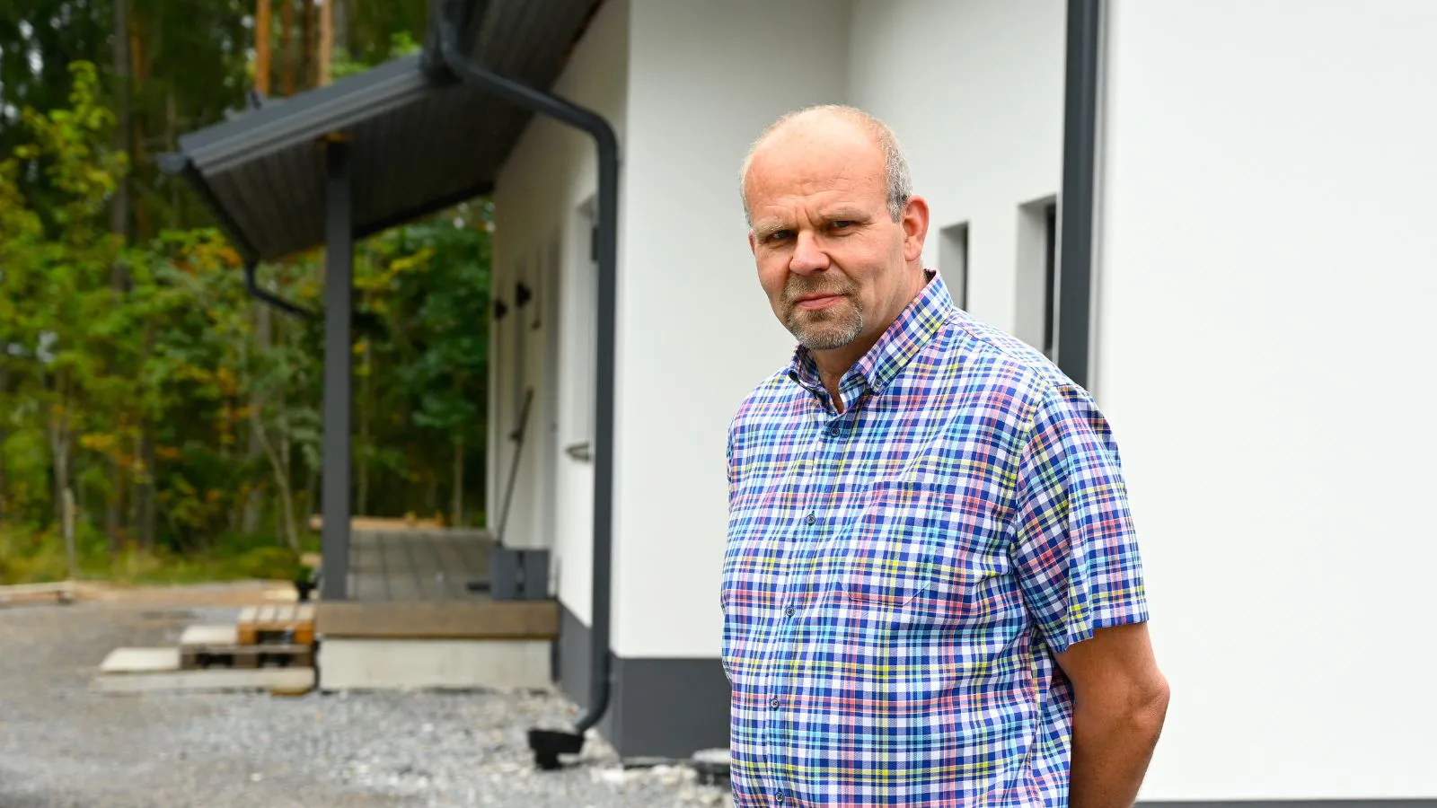 Omakotitalon rakennuttaja Martti Kaskinen||