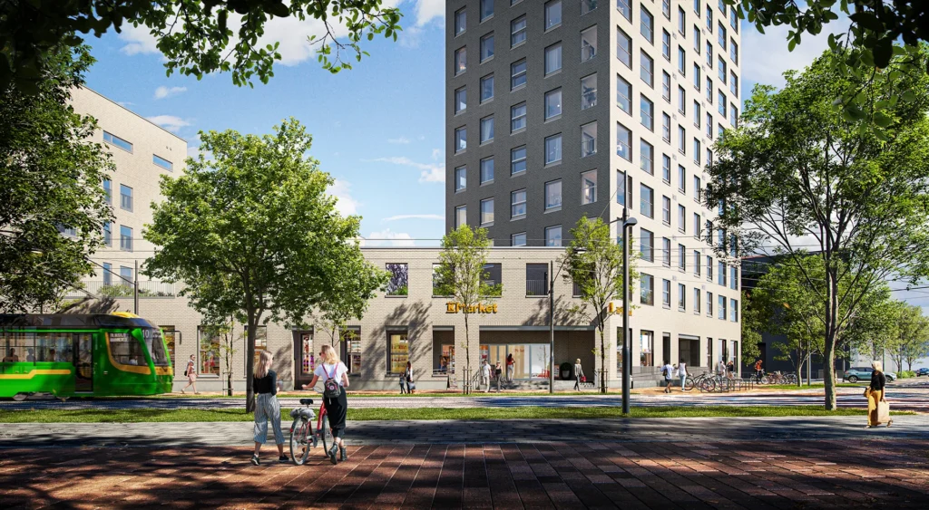 Kerrostalohankkeen sähköurakka sujui aikataulussa ja saumattomasti muun rakentamisen kanssa|Hyvinkään kerrostalohankkeen sähköurakka sujui aikataulussa ja saumattomasti muun rakentamisen kanssa